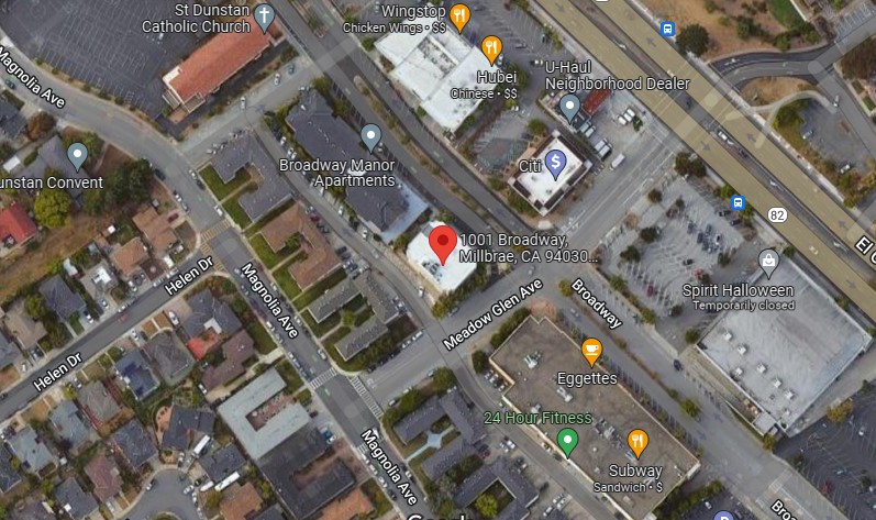 1001 Broadway,Millbrae,CA,94030,US Millbrae,CA